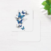 Blue Flying Butterflies Morpho (Desk)