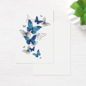 Blue Flying Butterflies Morpho (Desk)