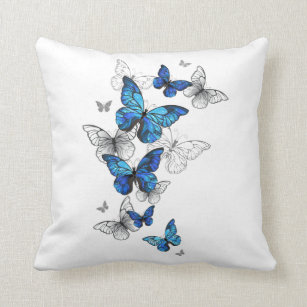 Personalized Butterfly Throw Pillows, Set of 2