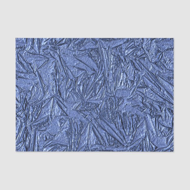 Blue Foil Design Tissue Paper (Front)
