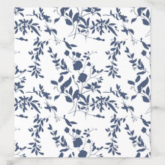 Blue Foliage Envelope Liner