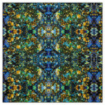 Blue Fools Gold Fabric