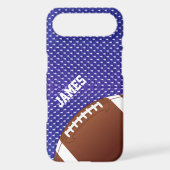 Blue Football Custom iPod Touch Case (Back)