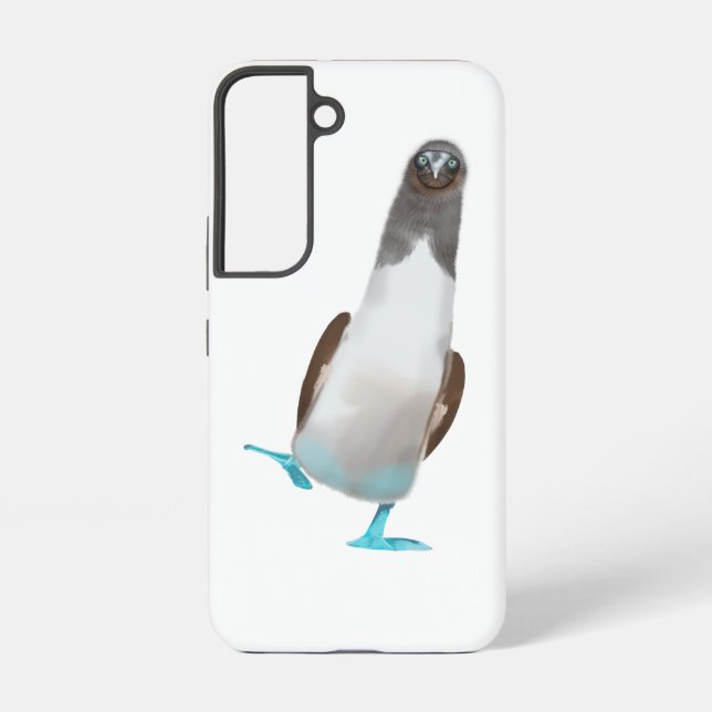 Blue-footed biddy samsung galaxy case (Back)