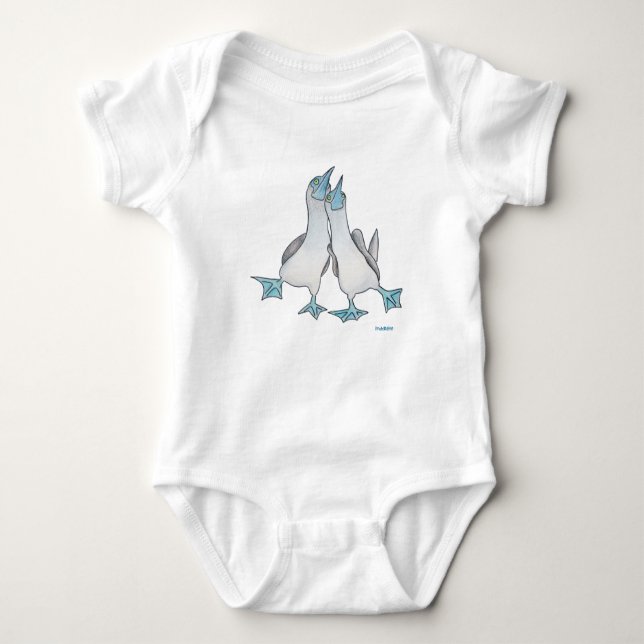 Blue Footed Boobie Creeper Shirt (Front)