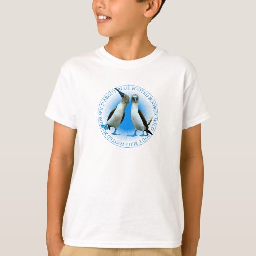 Blue Footed Boobies Of Galapagos Islands T_Shirt