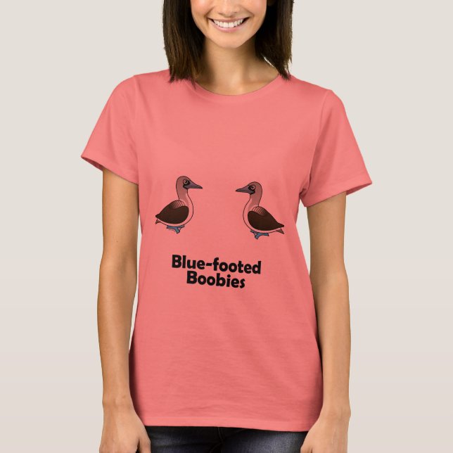 Blue-footed Boobies T-Shirt (Front)