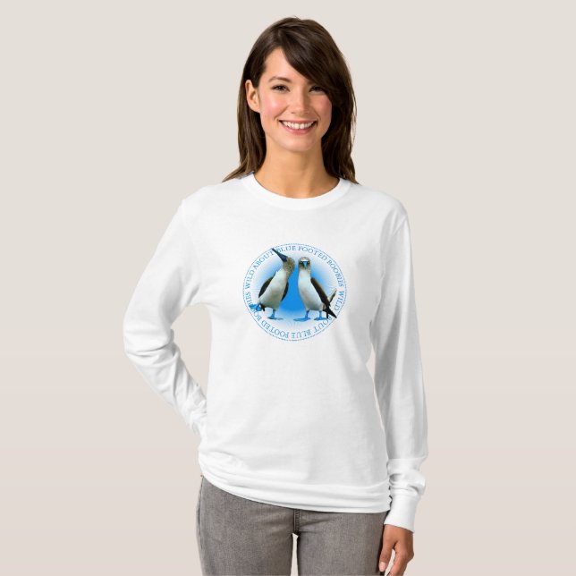 Blue Footed Boobies T-Shirt (Front Full)