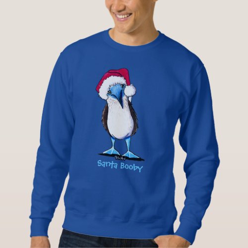 Blue Footed Booby Christmas Sweatshirt