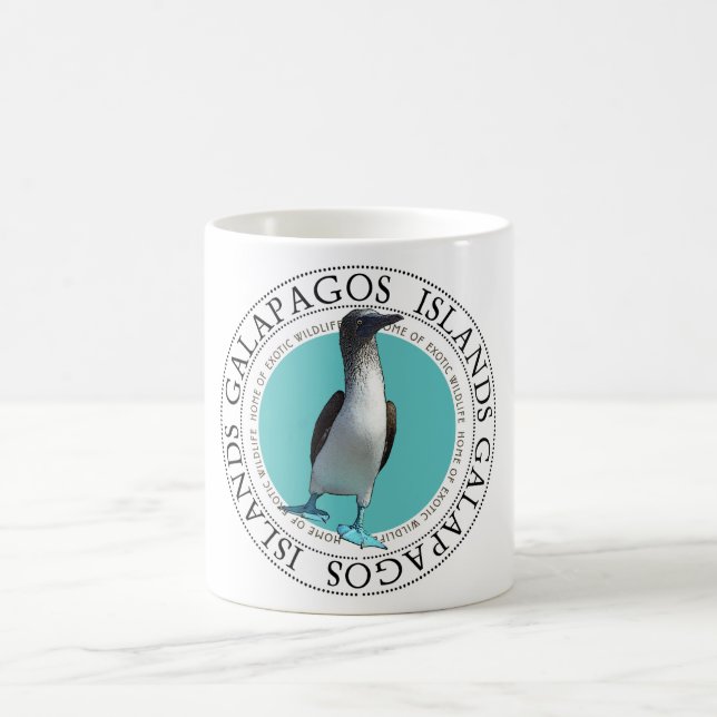 Blue Footed Booby Coffee Mug (Center)