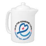 Blue for Someone I Love – Diabetes Awareness Teapot