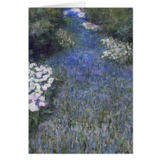 Blue Forest Path Impressionist Oilpaint Cards (Front)