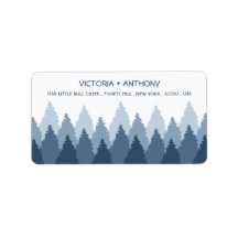 Blue Forest Range Woodland Wedding