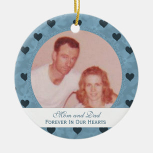 Blue Forever In Our Hearts:  Memorial:  Ornament