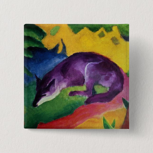 Blue Fox, 1911 Button (Front)