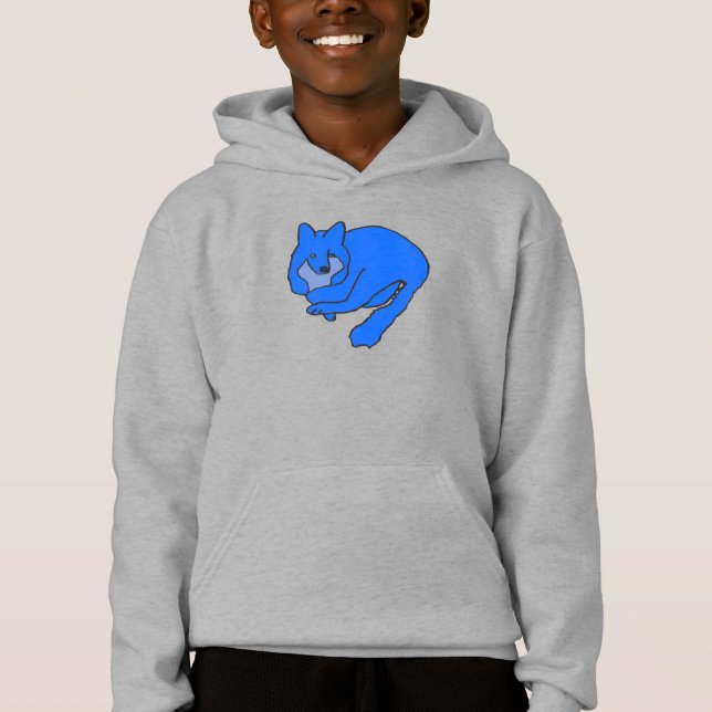 Blue Fox apparel Hoodie (Front)