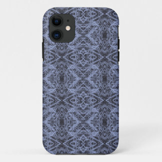 Blue Foxtail Repeat iPhone 11 Case