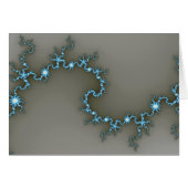 Blue - Fractal Card (Front Horizontal)