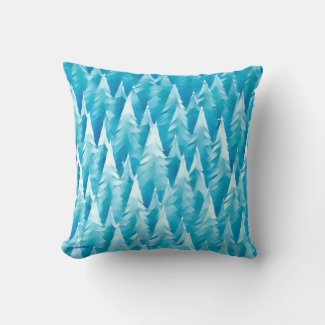 Blue Fractal Forest