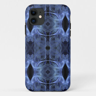 Blue Fractal iPhone 5 Case-Mate Barely There 11 Case
