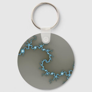 Blue - Fractal Keychain