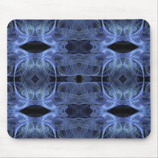 Blue Fractal Mousepad