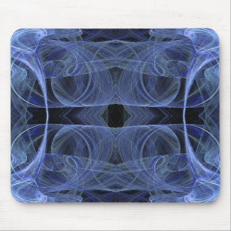 Blue Fractal Mousepad