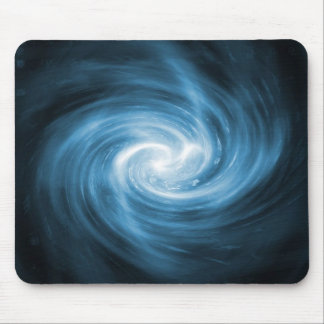Blue Fractal Mousepad