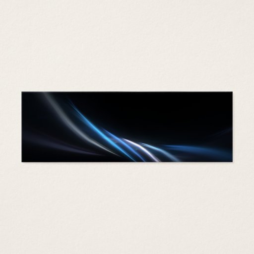 Customizable Blue Fractal Plasma Background Business Card Templates