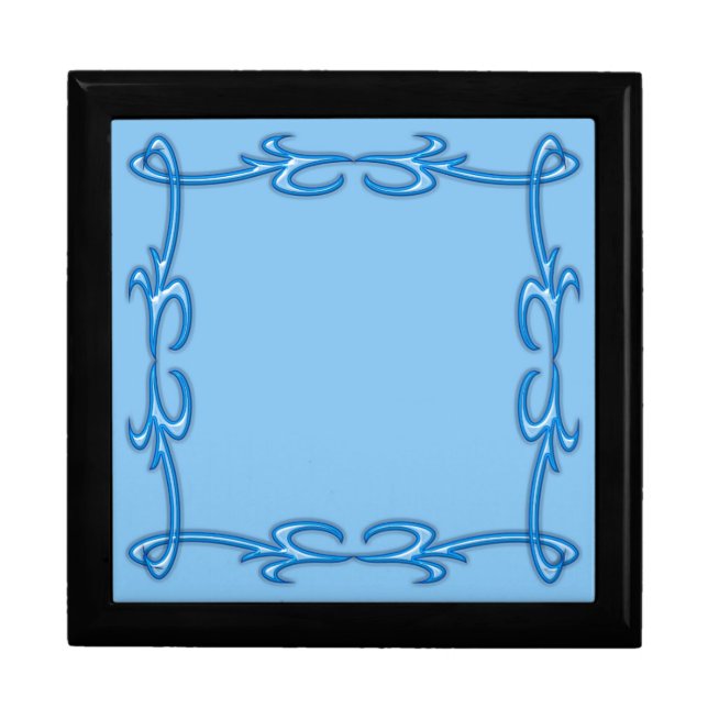 Blue frame gift box (Front)