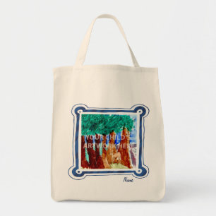 Blue Frame Grocery Tote  $15.95 Bag