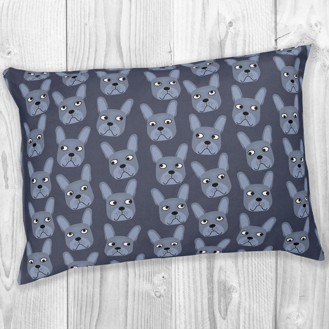 Blue French Bulldog Pet Bed (Creator Uploaded)