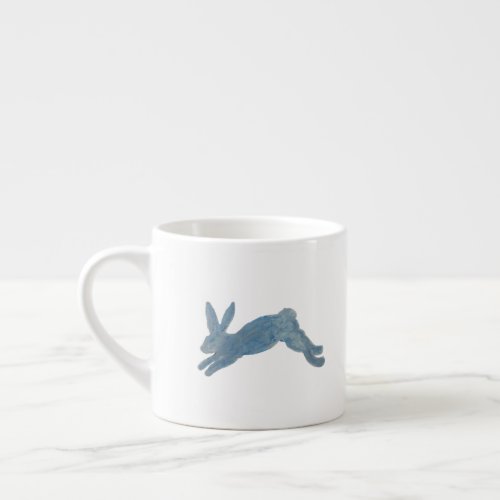 Blue French Country Bunny Rabbit Baby Mug