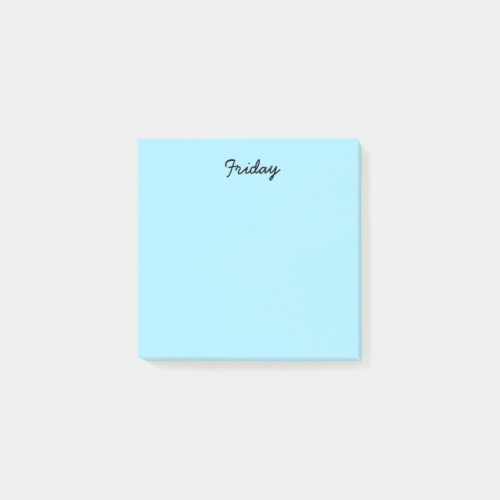 Blue Friday Post_it Notes