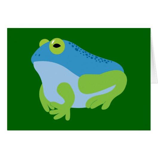Blue Frog (Front Horizontal)