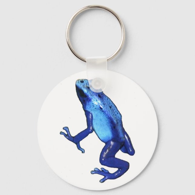 blue frog copy keychain (Front)