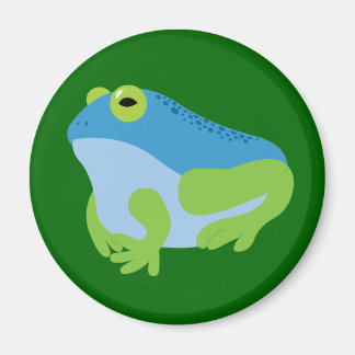 Blue Frog Magnet
