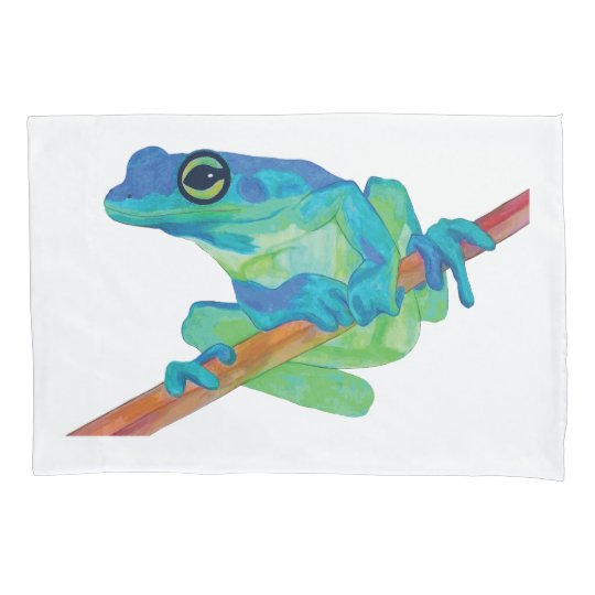 frog pillow case