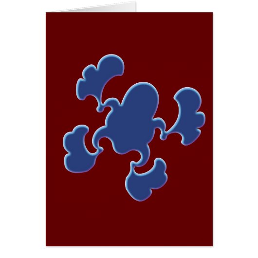 Blue Froggy Design Cards (Front)