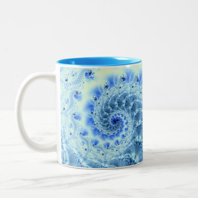 Blue Frost Mug (Left)