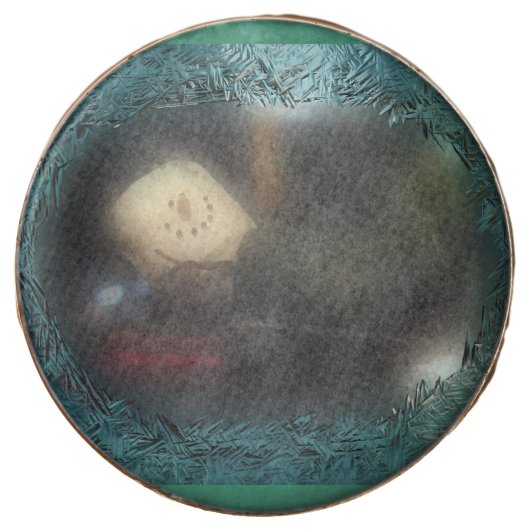 Blue Frosty Window S'mores Camper Chocolate Covered Oreo (Front)