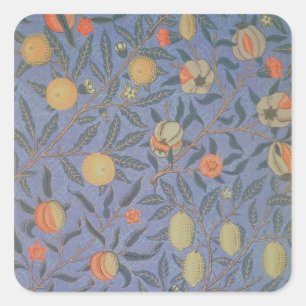 Blue Fruit' or 'Pomegranate' Square Sticker