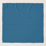 Blue Fruit Scarf<br><div class="desc">Blue Fruit solid color Chiffon Scarf by Gerson Ramos.</div>
