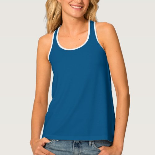 Blue Fruit Tank Top