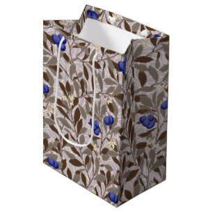 Blue Fruit, William Morris Medium Gift Bag