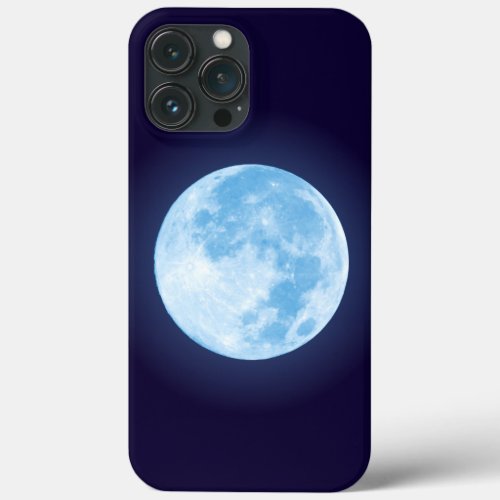 Blue Full Moon Phone Case