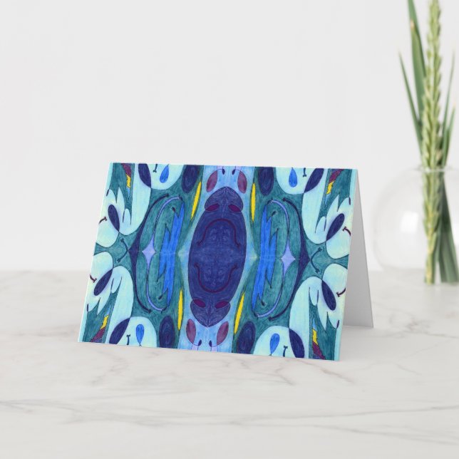 Blue Fumes Card (Front)