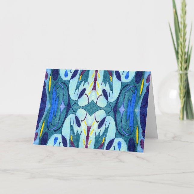 Blue Fumes Card (Front)