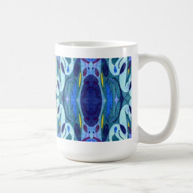 Blue Fumes Coffee Mug (Right)