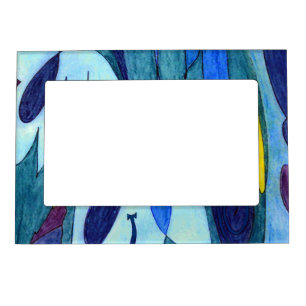 Blue Fumes Magnetic Frame